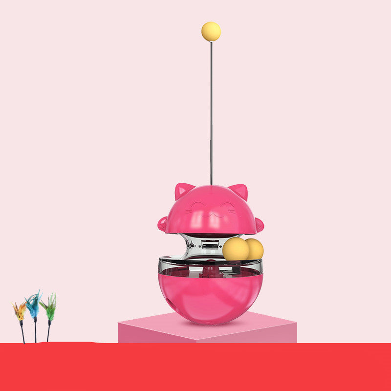 Unleash Your Pet's Potential with the Interactive Food Leaking Pet Tumbler Toy